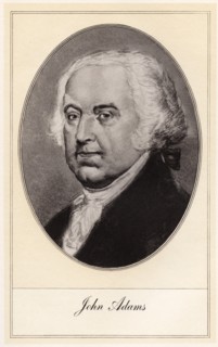 John Adams, second President of the United States, (early 20th century).Artist: Gordon Ross