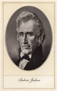Andrew Jackson, seventh President of the United States, (early 20th century). Artist: Gordon Ross