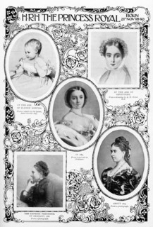 Princess Victoria Adelaide Mary Louise, eldest daughter of Queen Victoria, late 19th century. Artist: Unknown