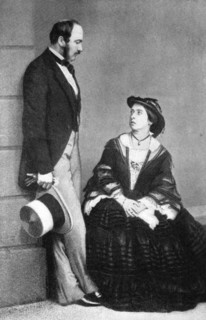 Queen Victoria and the Prince Consort, 1860. Artist: Unknown