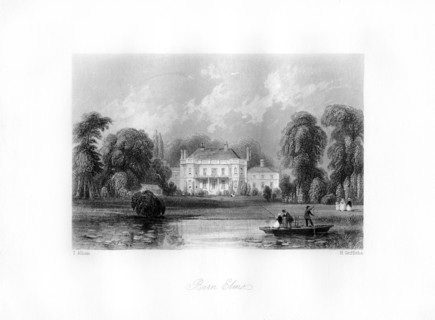 Barn Elms, Richmond upon Thames, 19th century.Artist: H Griffiths