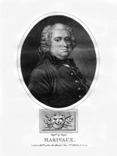 Pierre Carlet de Chamblain de Marivaux, French novelist and dramatist, (1815).Artist: Page