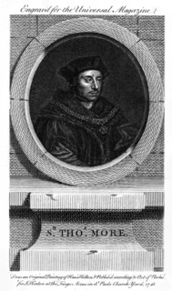 Sir Thomas More, Catholic English lawyer, writer, and politician, (1748). Artist: Unknown