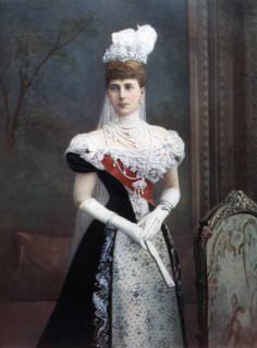 Princess Alexandra of Denmark, late 19th century.Artist: W&D Downey