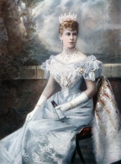 Mary of Teck, late 19th-early 20th century.Artist: Queen Mary