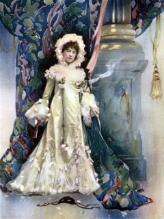 Vane Featherstone in The Price of Peace, c1902.Artist: Ellis & Walery