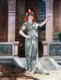 Sarah Bernhardt as Isolde, c1902.Artist: Nadar