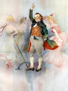 Willie Edouin in La Poupee, c1902.Artist: Ellis & Walery