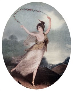 Mademoiselle Celine Parisot, 1799.Artist: Charles Turner