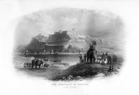 The Fortress of Chunar, India, 19th century. Artist: Unknown