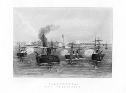 'Alexandria, During the Bombardment', 1882, (19th century). Artist: Unknown