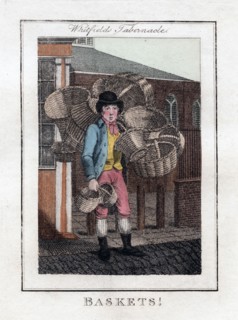 'Baskets!', Whitfield's Tabernacle, London, 1805. Artist: Unknown