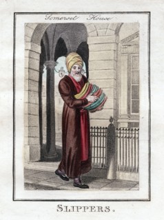 'Slippers', Somerset House, London, 1805. Artist: Unknown