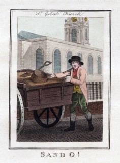'Sand O', St Giles's Church, London, 1805. Artist: Unknown