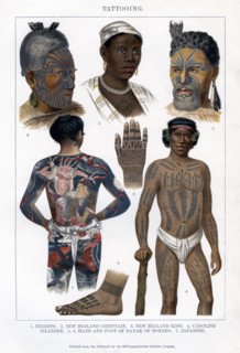 'Tattooing', 1800-1900. Artist: Unknown