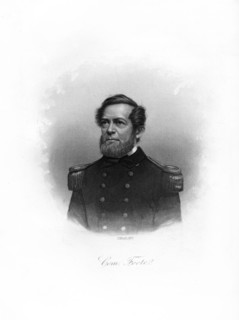 Commodore Andrew Hull Foote, American naval officer, late 19th century.Artist: John A O'Neill