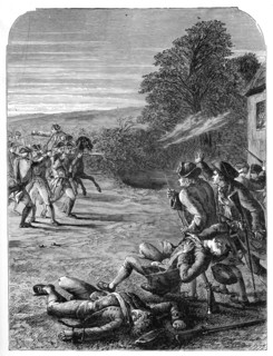 The Battles of Lexington and Concord, 19 April 1775, (1872). Artist: Unknown