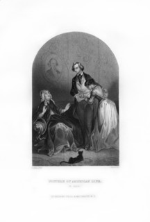 'A Picture of American Life in 1830', (1872).Artist: C Burt