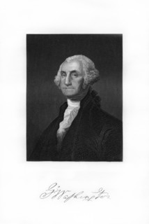 George Washington, the first President of the United States, 1872. Artist: Unknown