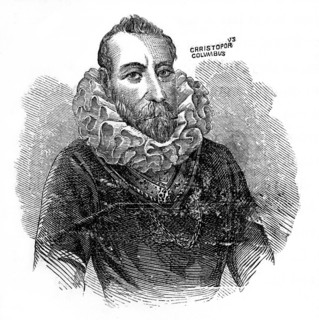 Christopher Columbus, Italian explorer and trader, (c1872). Artist: Unknown