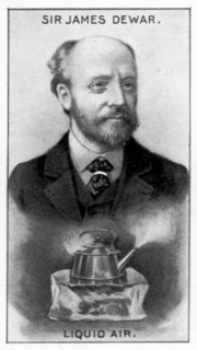 Sir James Dewar, Scottish chemist and physicist, (c1924). Artist: Unknown