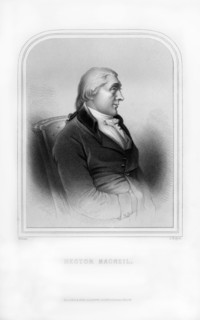 Hector MacNeil, Scottish poet and writer, (1870). Artist: J Rogers