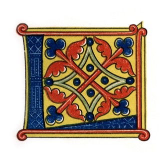Initial letter 'L', (1843).Artist: Henry Shaw