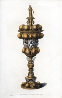 Cup, early 17th century, (1843).Artist: Henry Shaw