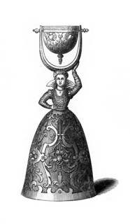 Bell, 17th century, (1843).Artist: Henry Shaw