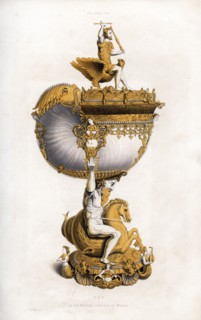 Cup, c1530, (1843).Artist: Henry Shaw