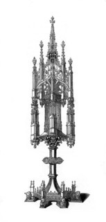 Monstrance, (1843).Artist: Henry Shaw