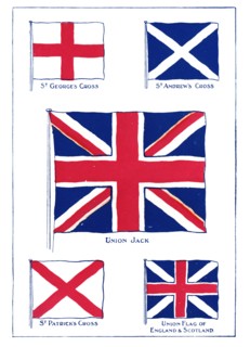 'How the Union Jack was made', 1905.Artist: A S Forrest