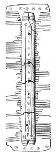 Saxon comb, (1910). Artist: Unknown