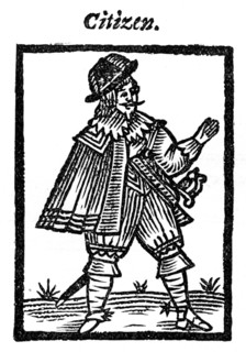 Citizen, 1641, (1910). Artist: Unknown