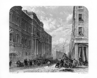 The University of Edinburgh, Scotland, 1870.Artist: W Forrest