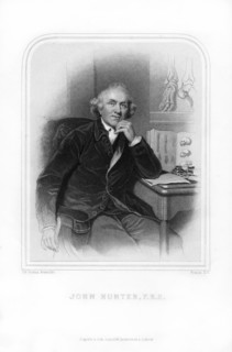 John Hunter, Scottish surgeon, 1870.Artist: Francis Holl