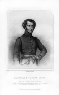 Alexander Gordon Laing, Scottish explorer, (1870).Artist: S Freeman