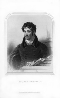 Thomas Campbell, Scottish poet, (1870).Artist: Thomas Campbell