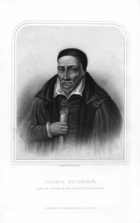 George Buchanan, Scottish historian and humanist scholar, (1870).Artist: S Freeman