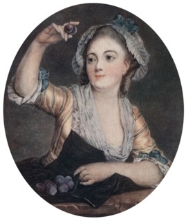 'The Plums', c18th century (1912).Artist: P Davesne