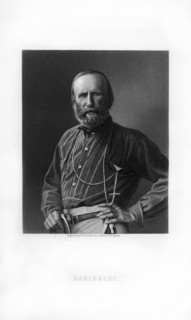 Giuseppe Garibaldi, Italian patriot and soldier of the Risorgimento, (1893).Artist: W Holl