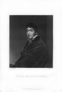 William Lamb, 2nd Viscount Melbourne, British Whig statesman and Prime Minister, (1893).Artist: W Roffe