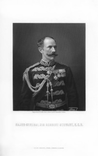 Sir Herbert Stewart, British soldier, (1893). Creator: William Roffe.