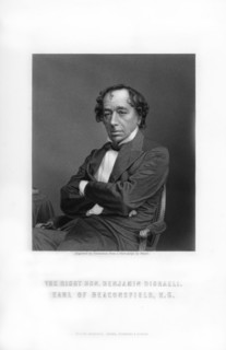 Benjamin Disraeli, 1st Earl of Beaconsfield, English statesman and literary figure, (1893).Artist: Mayall