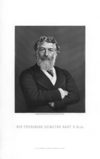 Frederic Leighton, 1st Baron Leighton, English painter and sculptor, (1899).Artist: W Roffe