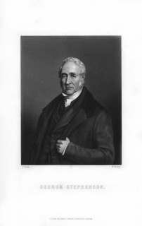 George Stephenson, English mechanical engineer, (1899).Artist: E Stodart