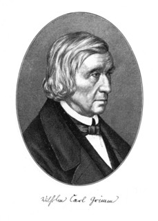 Wilhelm Carl Grimm, German author, 1887. Artist: Unknown
