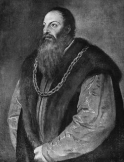 'Pietro Aretino', Italian author, playwright, poet and satirist, c1548-1551 (1912).Artist: Titian