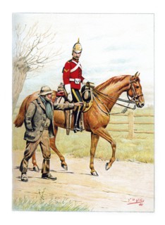 '1st (Royal) Dragoons', c1890.Artist: Geoffrey Douglas Giles