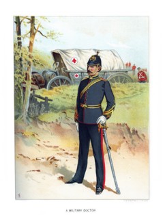 'A Military Doctor', c1890.Artist: Frank Teller